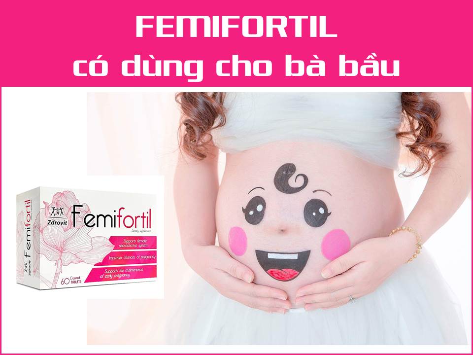 bổ trứng femifortil có dùng được cho bà bầu